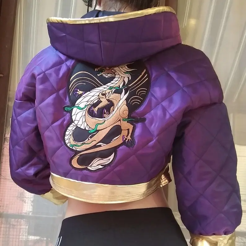 Akali Kda League Of Legends Quilted Jacket