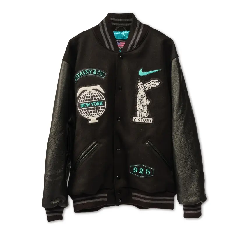 Tiffany And Co Lebron James Black Varsity Jacket