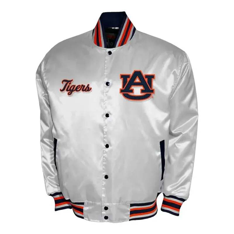 Auburn Tigers Club Royal Satin Jacket