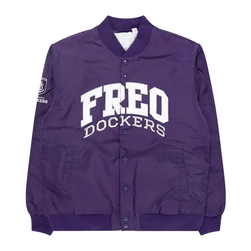 Fremantle Dockers Purple Bomber Jacket