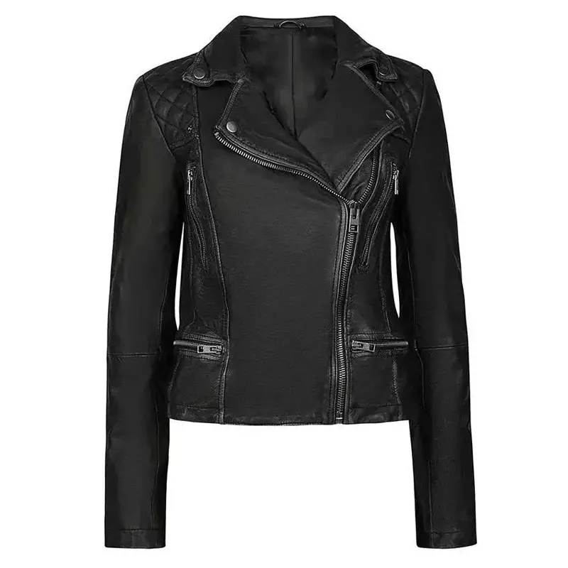 Ginny & Georgia S03 Brianne Howey Black Leather Jacket