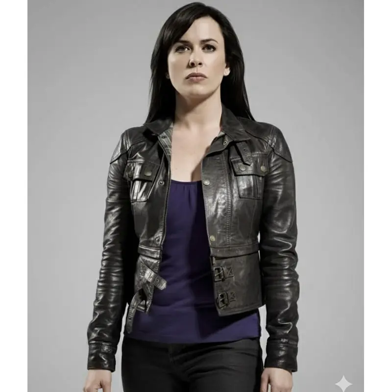 Torchwood Eve Myles Leather Jacket