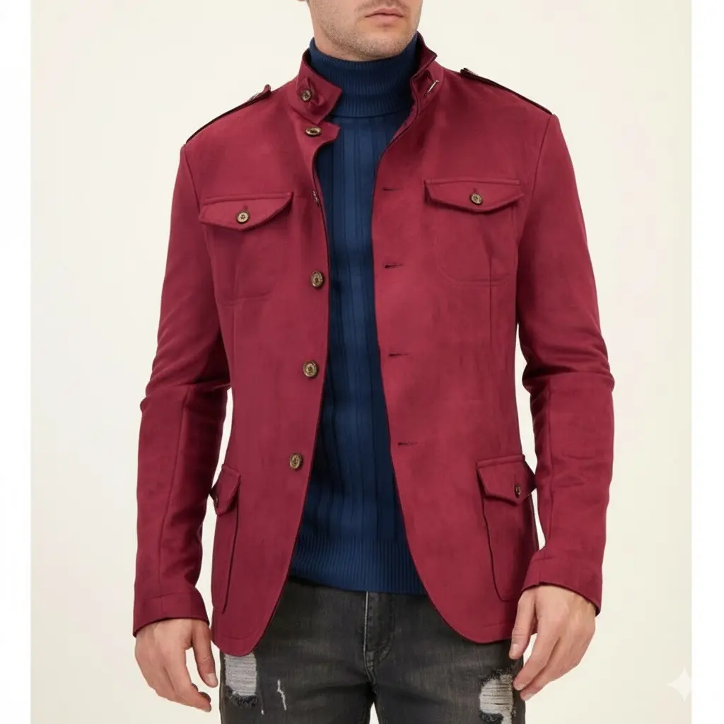 Trouble Man Jaxen Red Jacket