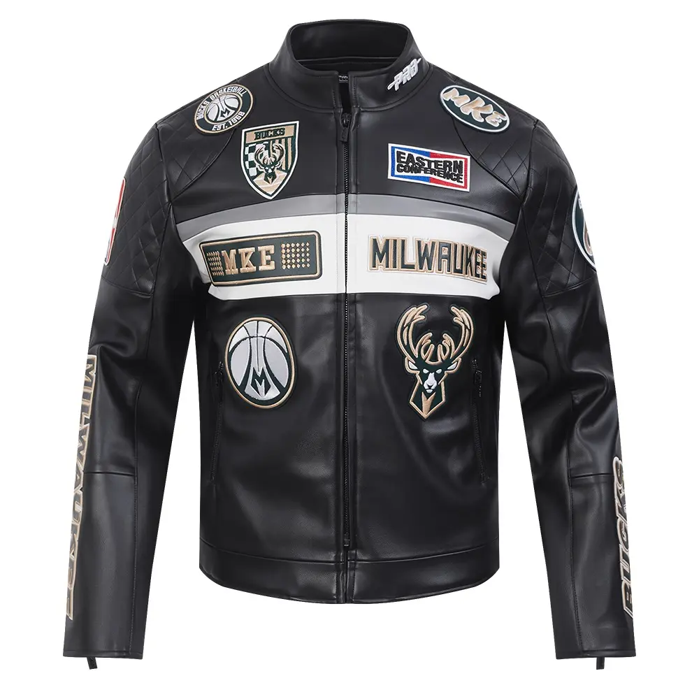Milwaukee Bucks Men's Moto Jacket
