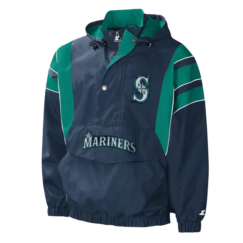 Navy Mariners Impact Half-Zip Hoodie