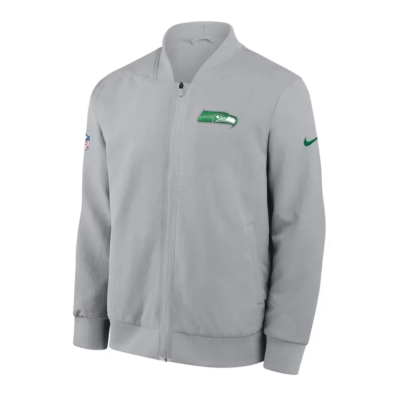 Seattle Seahawks Sideline Full-Zip Bomber Jacket