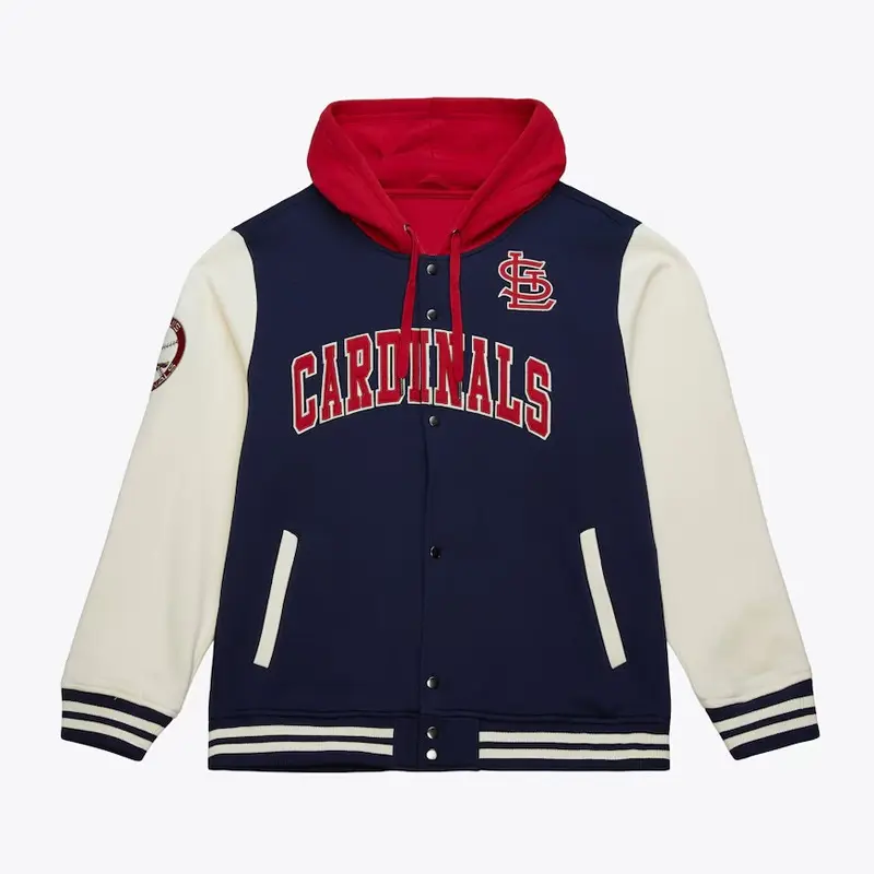 St. Louis Cardinals Sideline Varsity Fleece Jacket