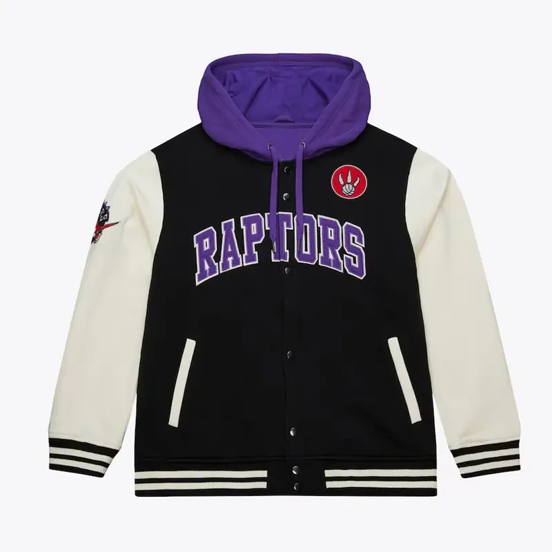 Toronto Raptors Courtside Varsity Fleece Jacket
